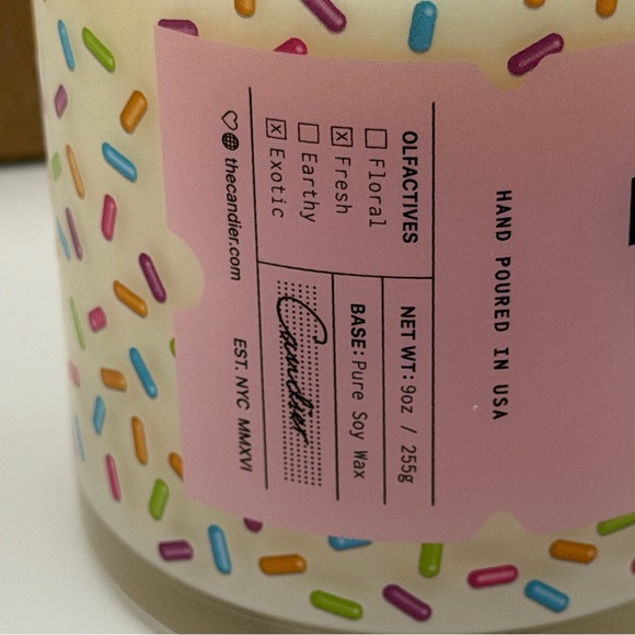 🎉 Candier “Party Like It’s Yo’ Birthday” Candle FabFitFun 10th Anniversary - Picture 2 of 16